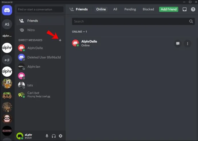 نحوه ارسال پیام به خود در Discord