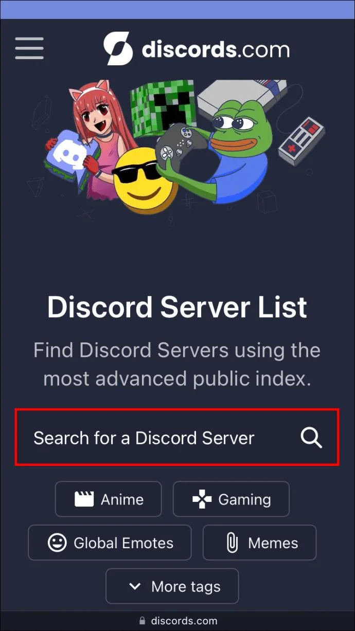 چگونه سرورهای Discord را در رایانه شخصی یا دستگاه تلفن همراه پیدا کنیم