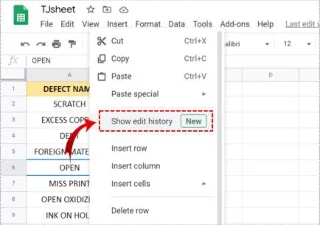 نحوه فعال کردن ردیابی تغییرات در Google Sheets