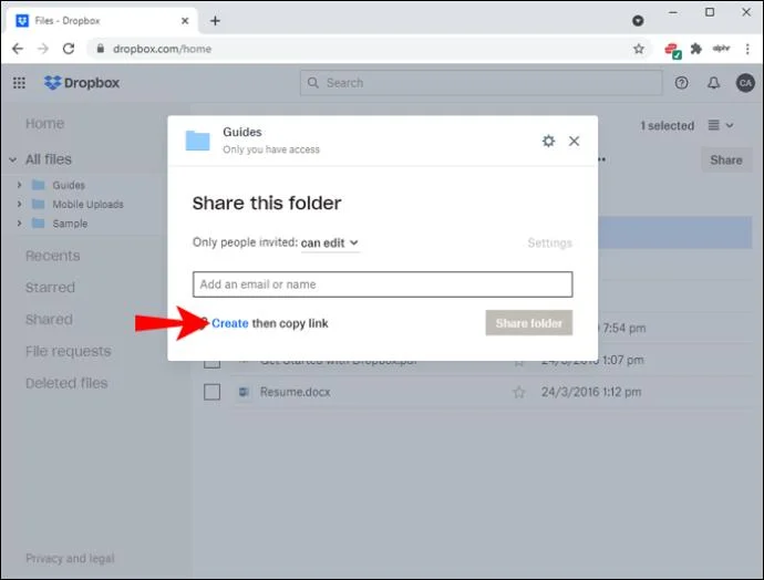 نحوه اشتراک گذاری فایل ها در Dropbox در رایانه شخصی یا تلفن هوشمند نحوه اشتراک گذاری فایل ها در Dropbox در رایانه شخصی یا تلفن هوشمند