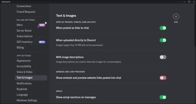 چگونه پیش نمایش های آزار دهنده لینک را در Discord پنهان کنیم