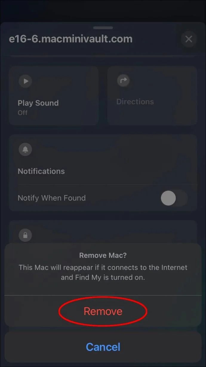 چگونه یک دستگاه را از Find My حذف کنیم