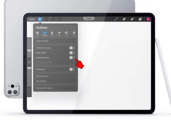 Cara Mencerminkan Objek Dalam Lukisan Dalam Procreate