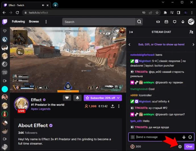 نحوه تغییر رنگ چت در Twitch به روش آسان