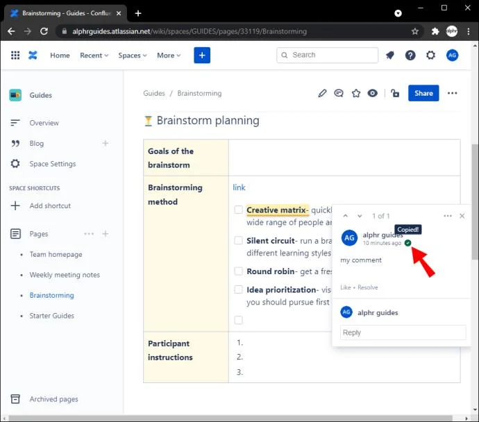 Cara Menambahkan Komentar Di Confluence