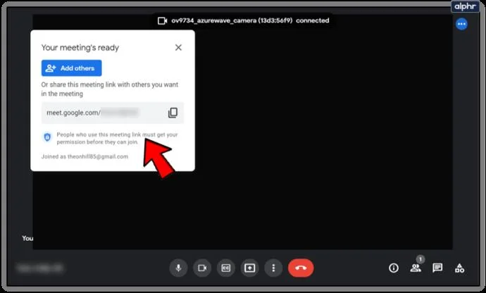نحوه روشن کردن دوربین در Google Meet