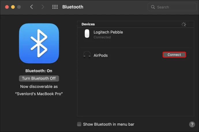 نحوه اتصال به AirPods برای کنفرانس بزرگنمایی در رایانه شخصی ویندوز، مک، یا کروم بوک
