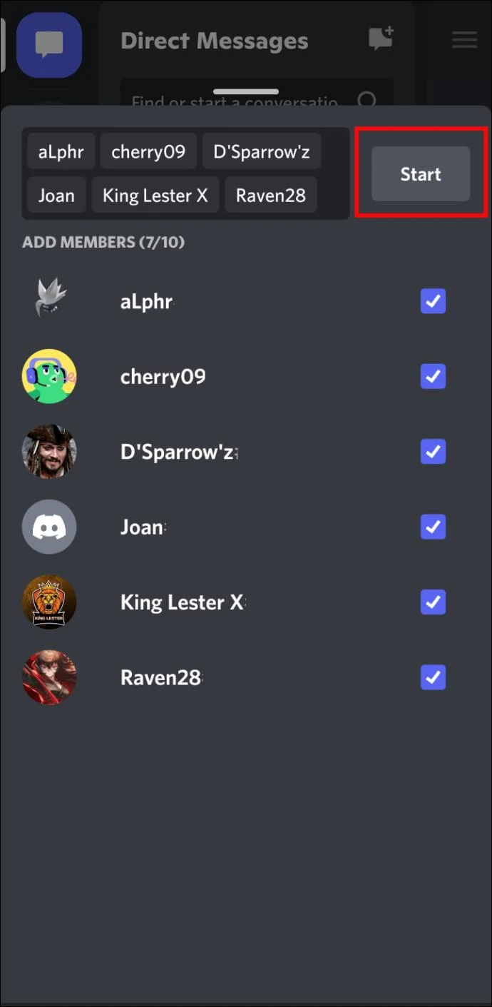نحوه ایجاد یک گروه در Discord در رایانه دستگاه تلفن همراه