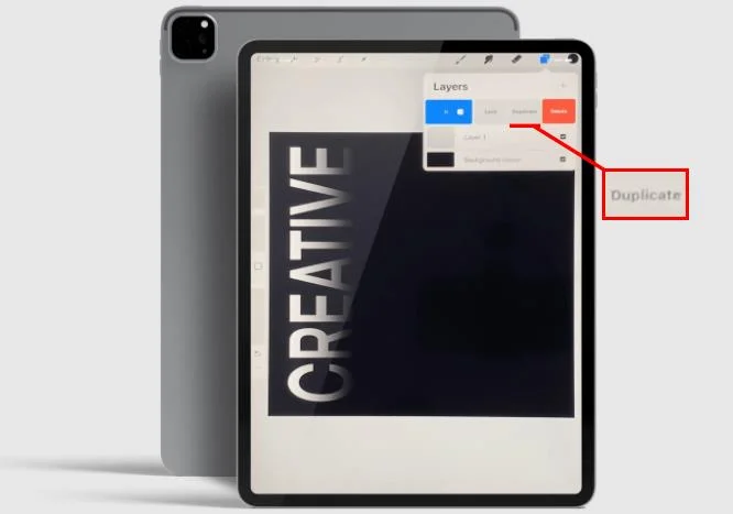 Cara Mencerminkan Objek Dalam Lukisan Dalam Procreate