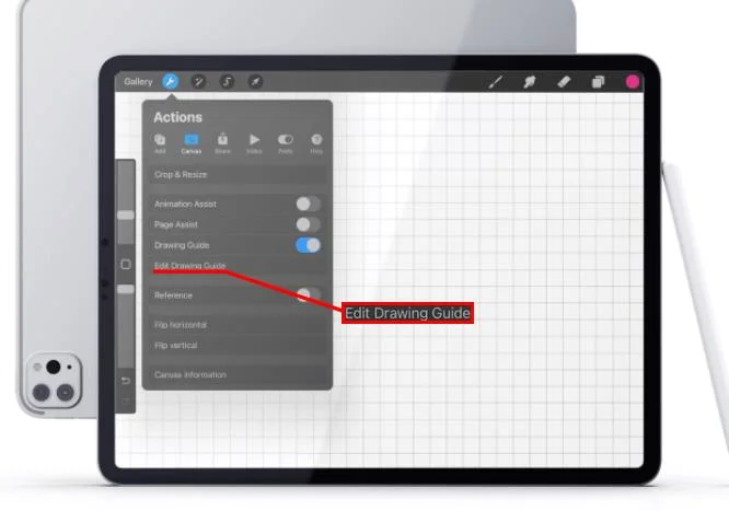 Cara Mencerminkan Objek Dalam Lukisan Dalam Procreate