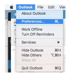 كيفية تغيير الخط الافتراضي في Outlook