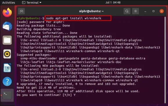 نحوه ثبت ترافیک HTTP در Wireshark