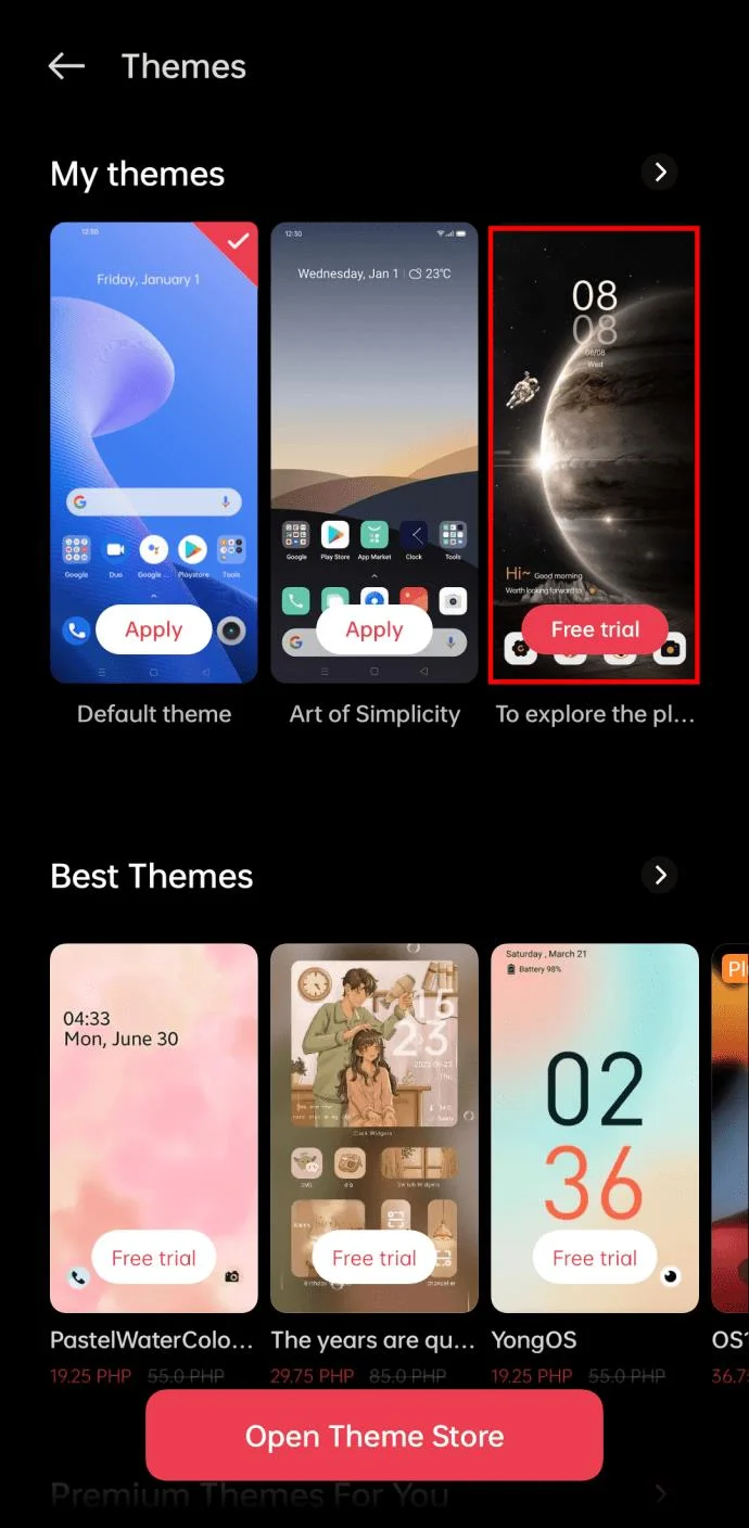 MIUI 전화에서 아이콘을 변경하는 방법