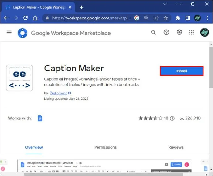 چگونه در Google Docs به تصاویر زیرنویس اضافه کنیم