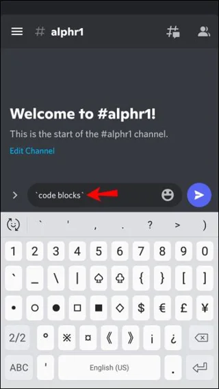 Como usar blocos de código no Discord