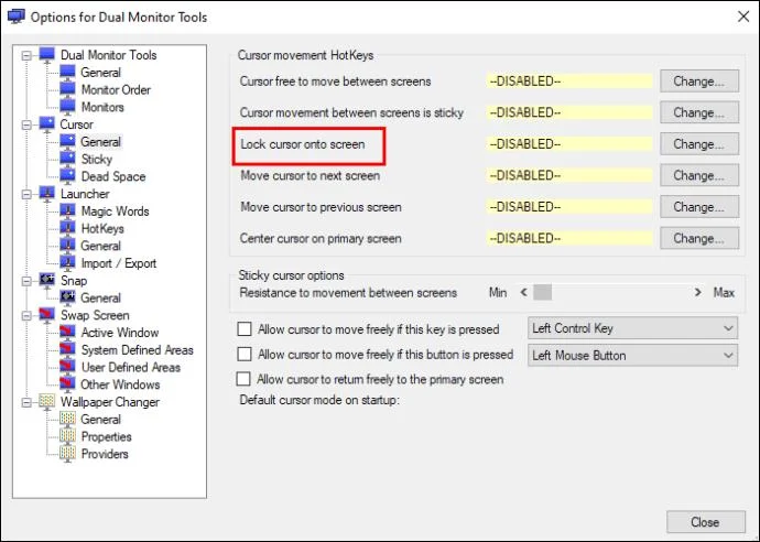 So sperren Sie eine Maus an einen Monitor