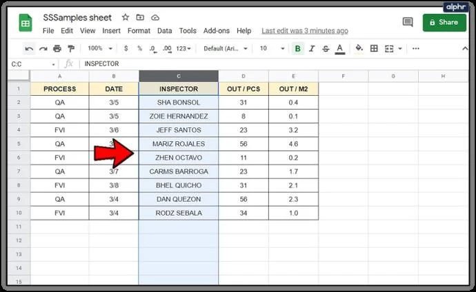 نحوه افزودن و حذف سطرها و ستون ها در Google Sheets