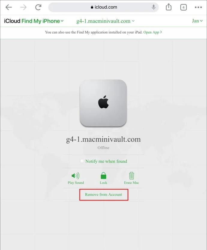 چگونه یک دستگاه را از Find My حذف کنیم