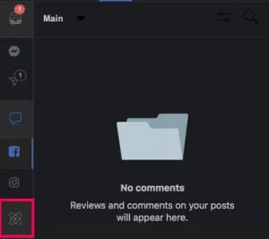 نحوه ارسال پیام از صفحه فیس بوک