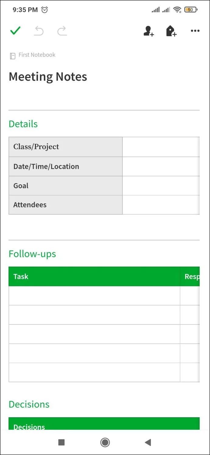نحوه تغییر فونت پیش فرض در Evernote