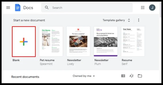 Jak zrobić krajobraz tylko jednej strony w Dokumentach Google