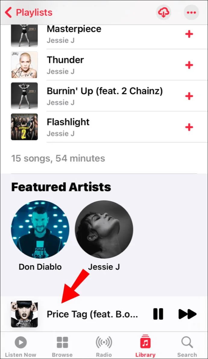 نحوه مشاهده متن ترانه در Apple Music