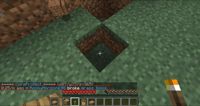क्या आप देख सकते हैं कि Minecraft में ब्लॉक किसने रखा है?  नहीं!