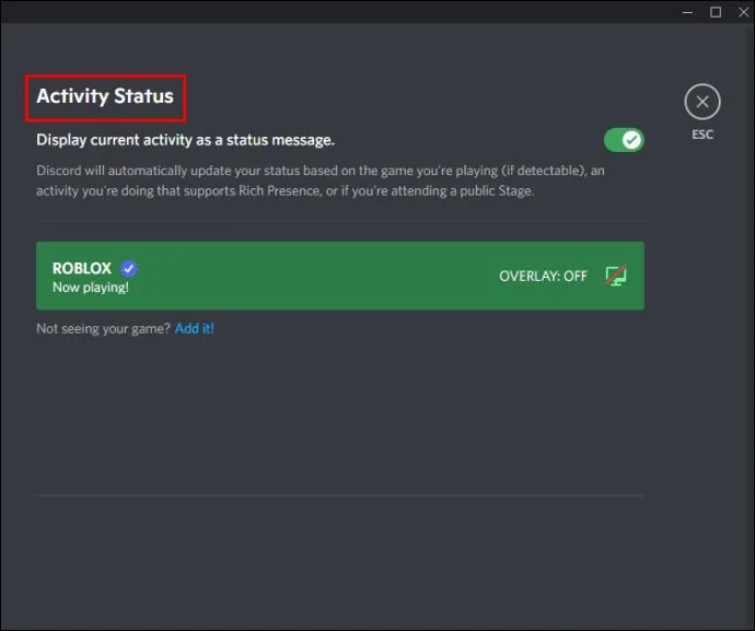 چگونه Roblox را به وضعیت Discord خود اضافه کنید