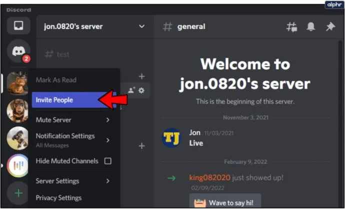 چگونه کسی را به یک سرور در Discord دعوت کنیم