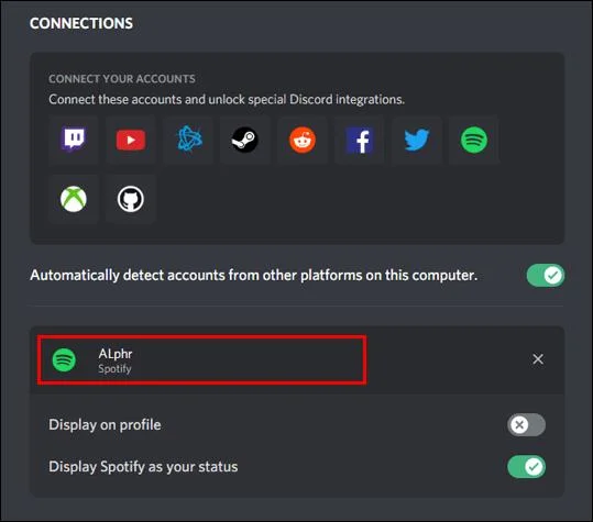 نحوه اتصال Discord به Spotify