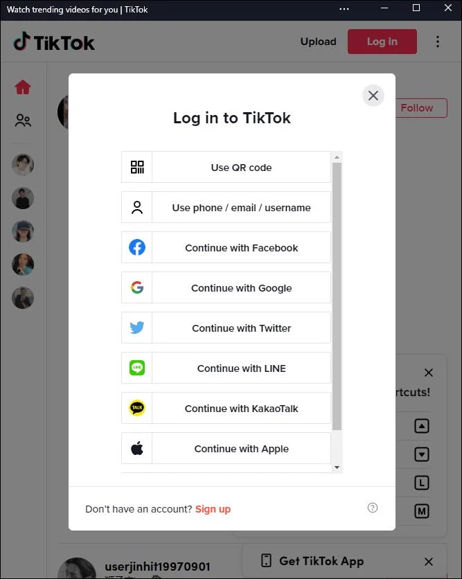 نحوه ارسال لینک به ویدیوی TikTok