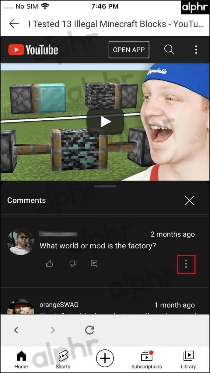 Come visualizzare la cronologia dei commenti di YouTube