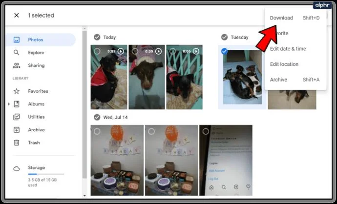 نحوه تغییر Google Photos به یک حساب دیگر