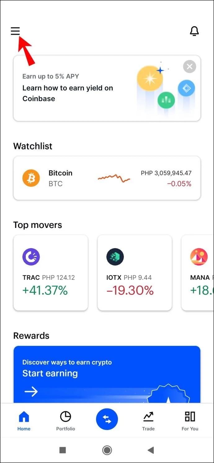PC 또는 모바일 장치에서 Coinbase에 돈을 입금하는 방법