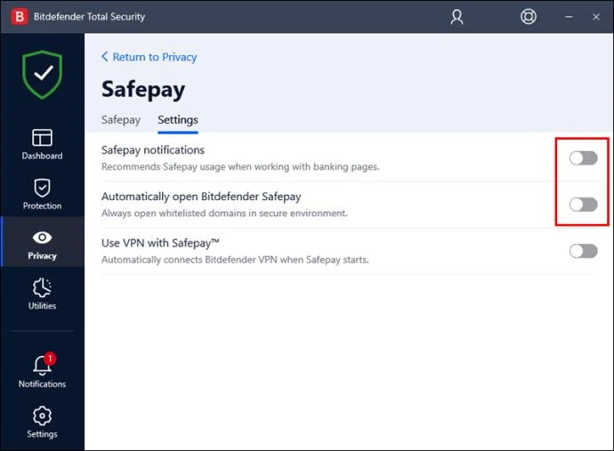 نحوه غیرفعال کردن Bitdefender به طور موقت یا دائم