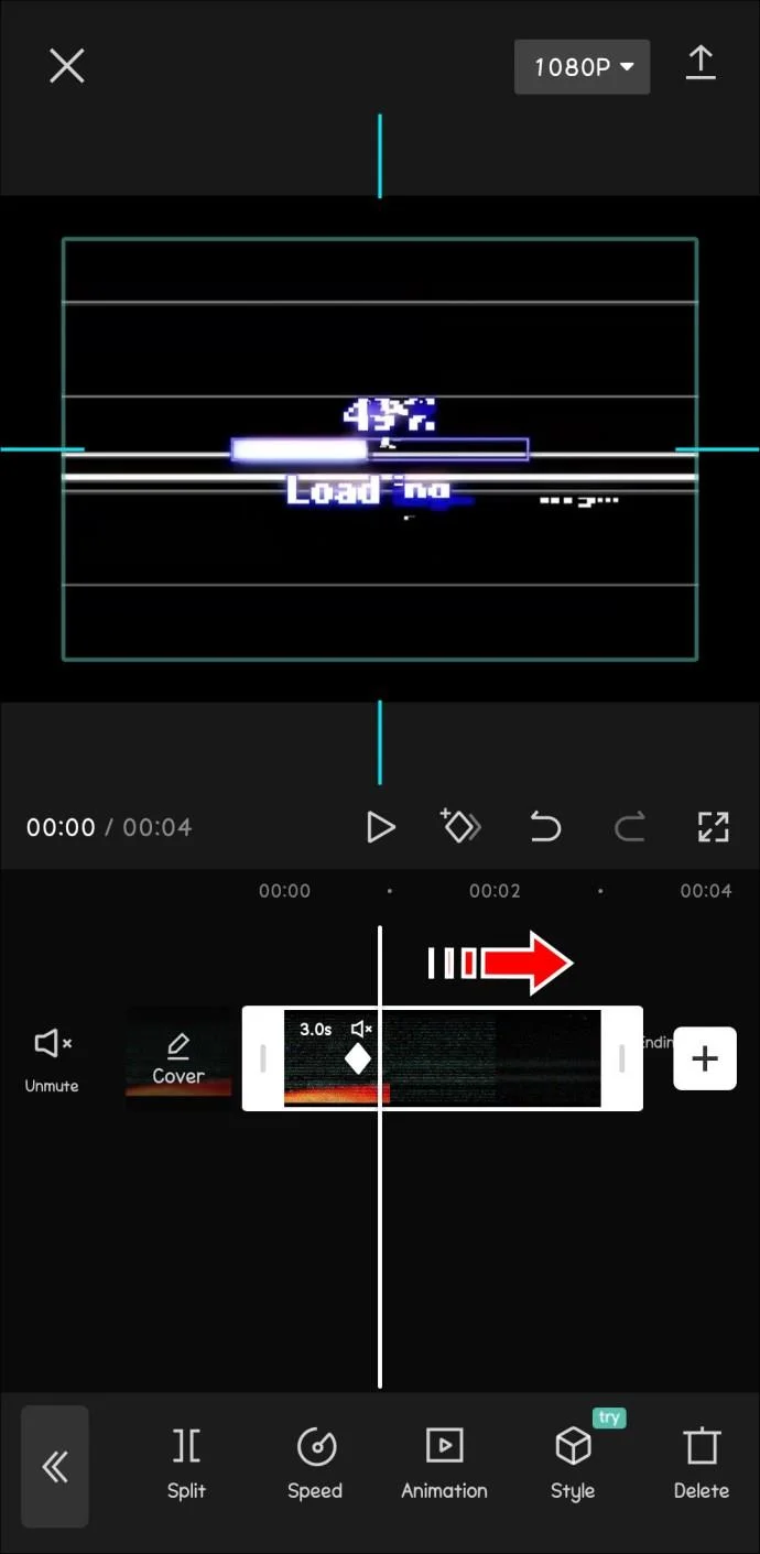 نحوه استفاده از Keyframes در CapCut