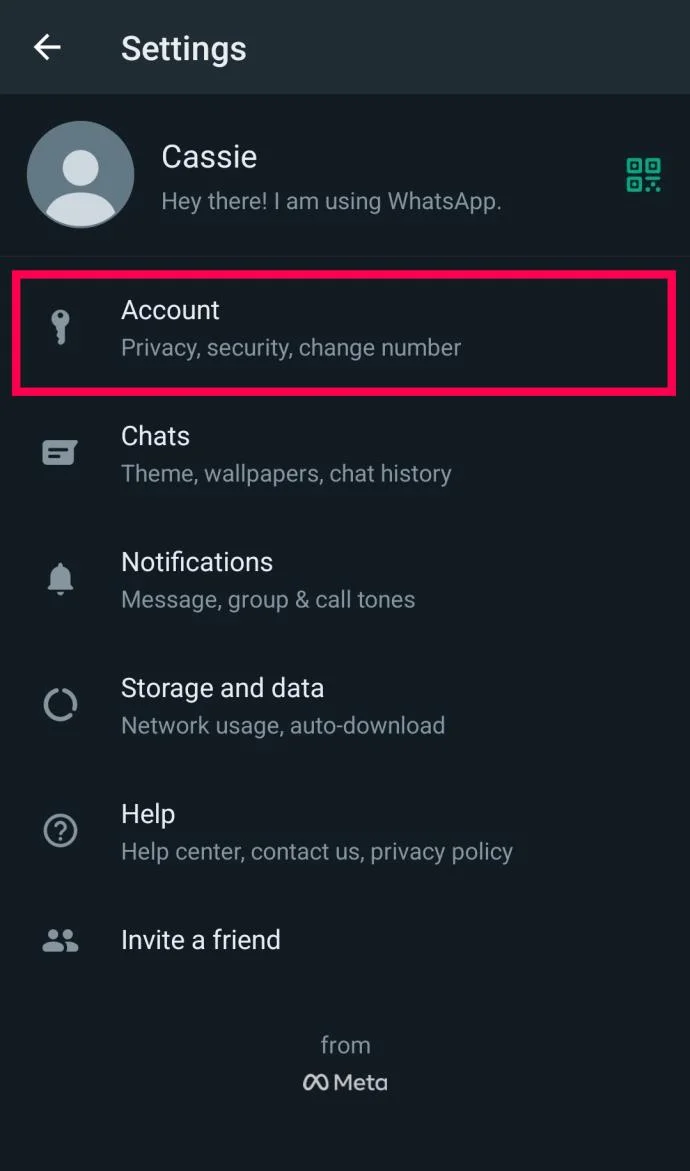 Comment bloquer un contact dans WhatsApp