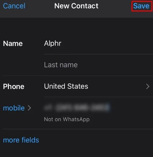 نحوه اضافه کردن مخاطبین جدید در واتس اپ
