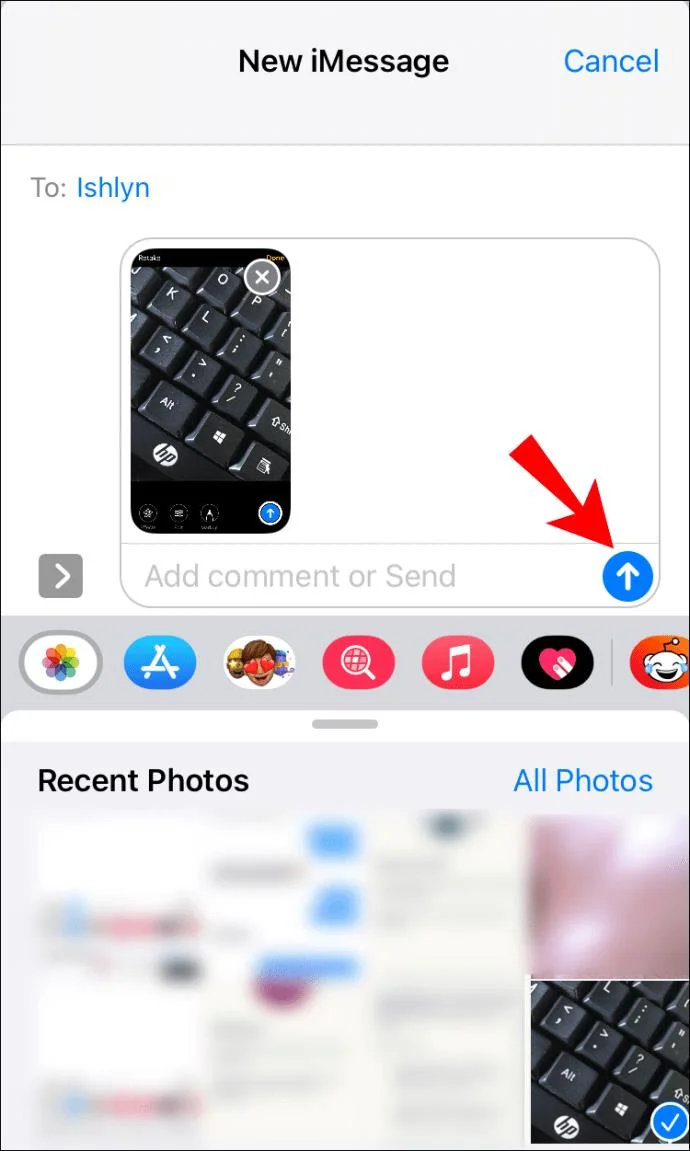 نحوه ارسال پیام صوتی در IMessage در آیفون