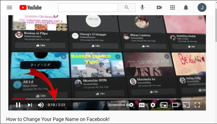 Cómo vincular a una marca de tiempo específica en un video de YouTube