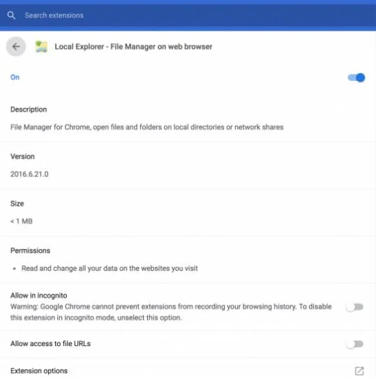 Cara Semak Imbas Dan Buka Folder dan Fail Dengan Google Chrome