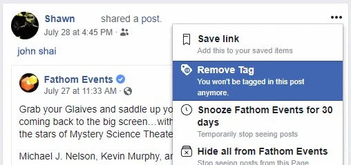 Facebook で誰かをタグ付けできない理由は次のとおりです