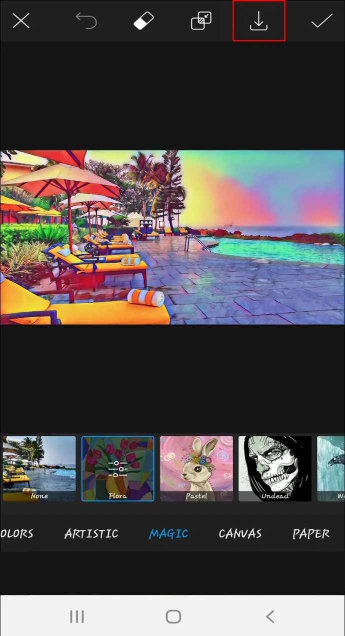 Répétition de modification sur Android