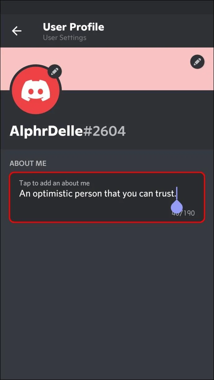 Cara Menambahkan Bagian Tentang Saya Di Discord