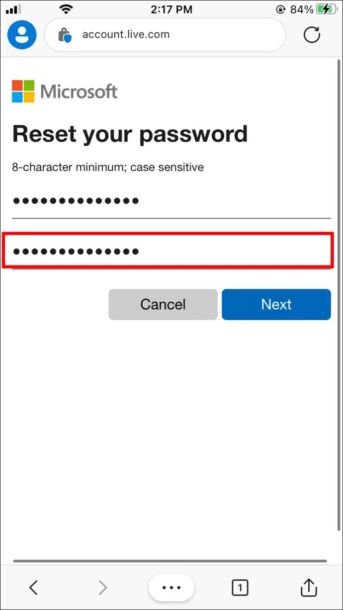 Jak zresetować i zmienić hasło Microsoft