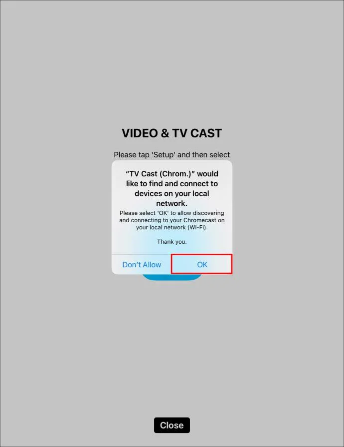 Bir iPad'den Chromecast Nasıl İzlenir