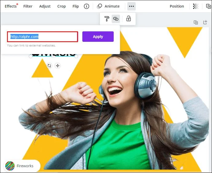 कैनवा में लिंक कैसे जोड़ें