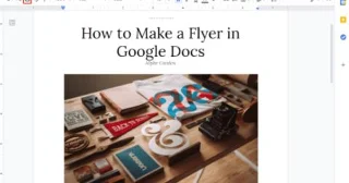 چگونه در Google Docs یک بروشور بسازیم