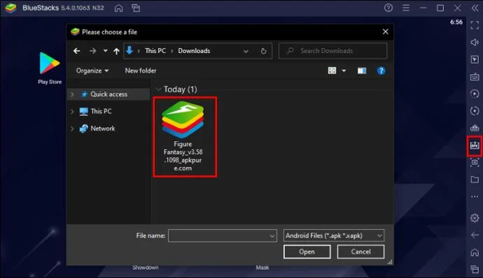 Cara Memasang APK Di BlueStacks