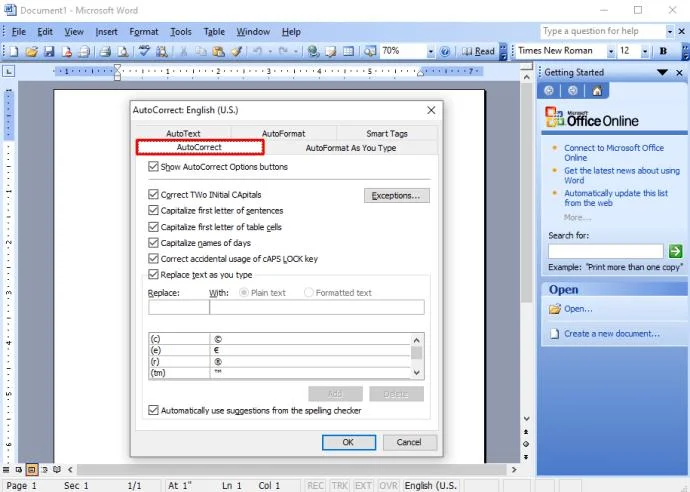 Jak wyłączyć autokorektę w programie Microsoft Word